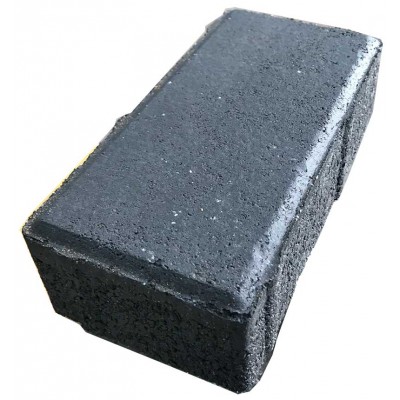 10*20 (6 CM) DİKDÖRTGEN PARKE SİYAH