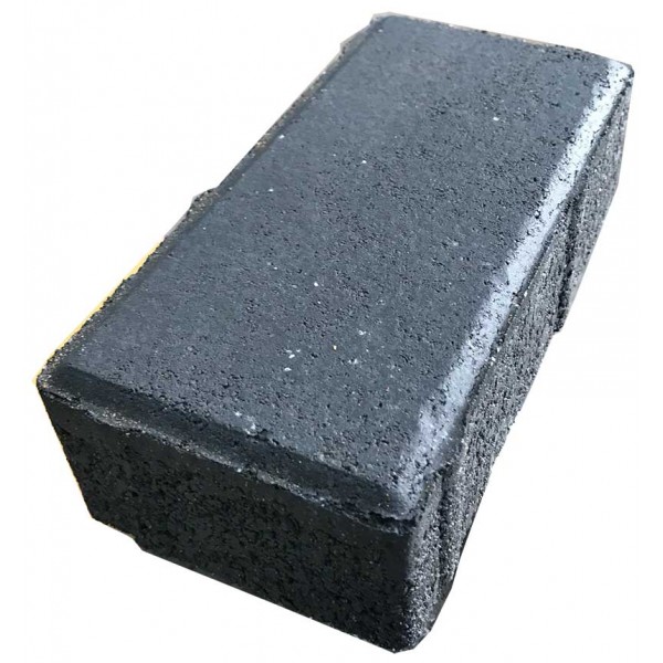 10*20 (6 CM) DİKDÖRTGEN PARKE SİYAH
